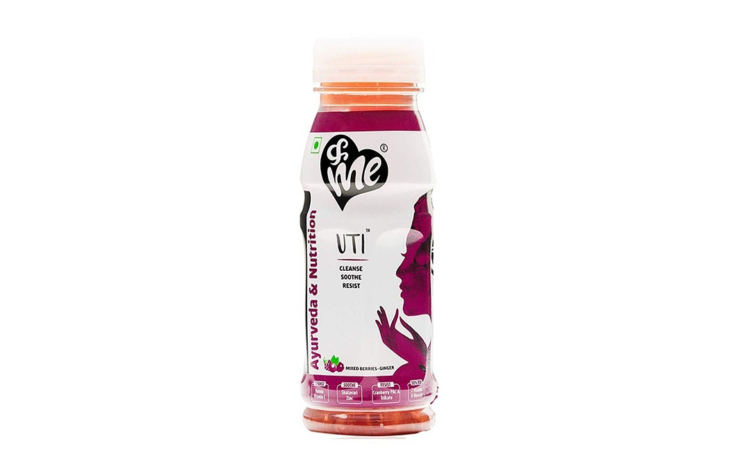 &me UTI Mixed Berries-Ginger   Plastic Bottle  200 millilitre